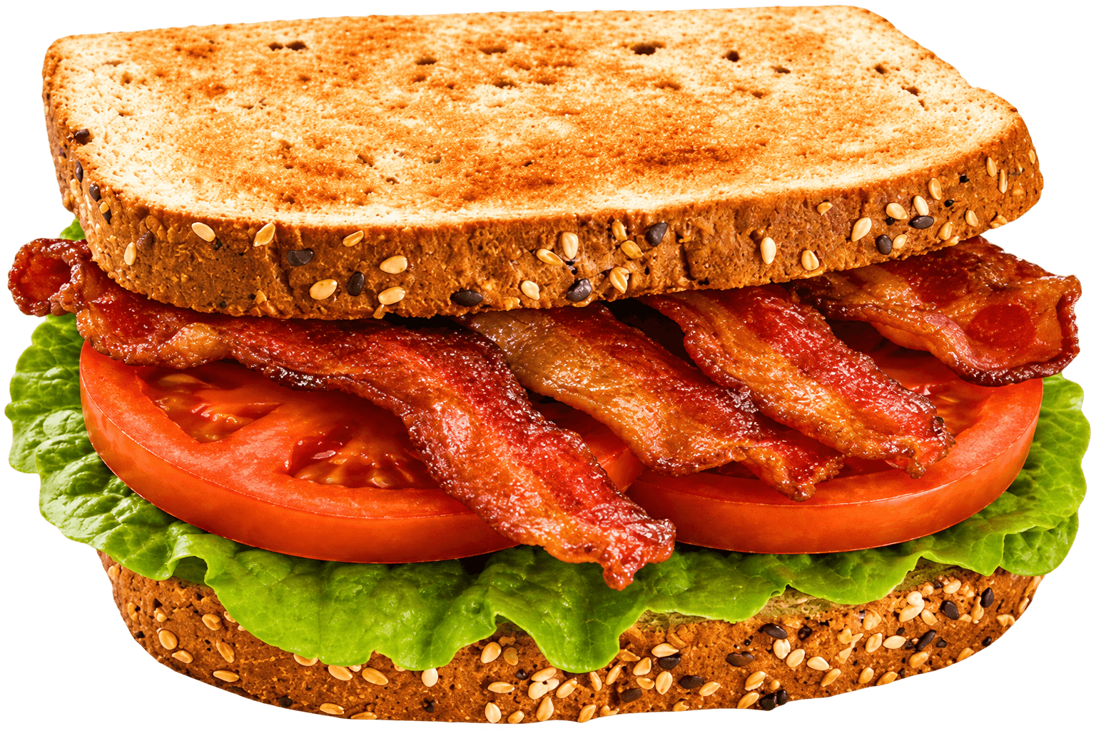 BLT breakfast sandwich