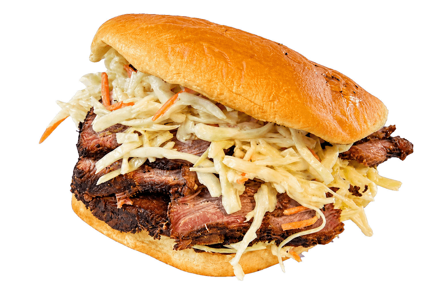 Jerk pork sandwich